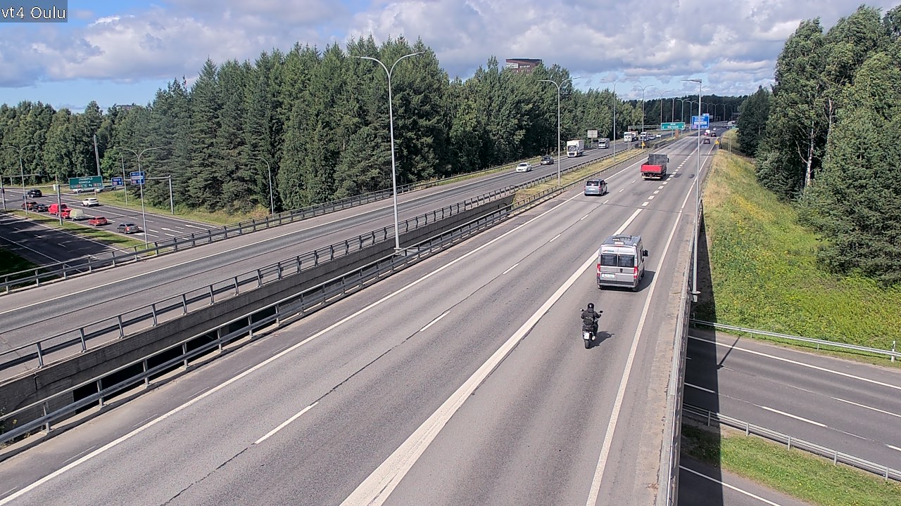 Kelikamerat Kuva Tie 4 Oulu, Oulu, Pohjois-Pohjanmaa