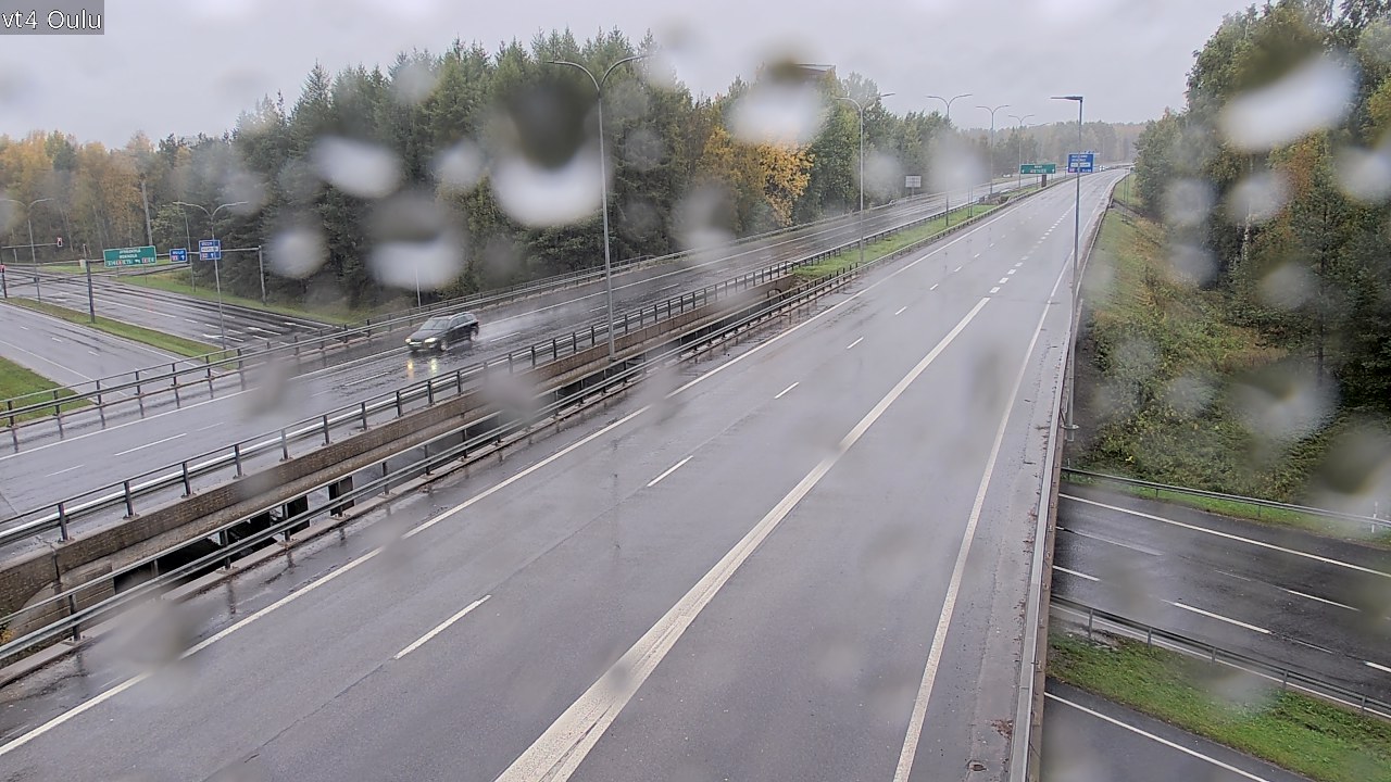 Weather Camera Image Väg 4 Uleåborg, Oulu, Pohjois-Pohjanmaa