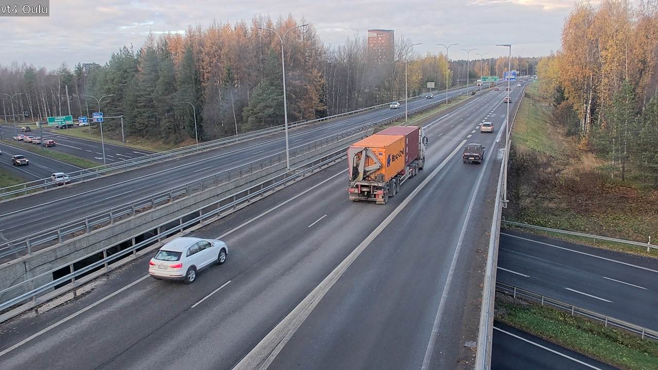 Kelikamerat Kuva Tie 4 Oulu, Oulu, Pohjois-Pohjanmaa