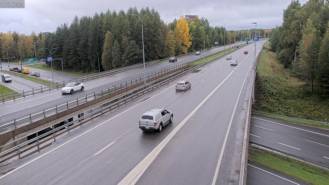Weather Camera Image Road 4 Oulu, Oulu, Pohjois-Pohjanmaa