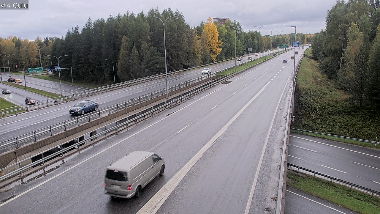Weather Camera Image Road 4 Oulu, Oulu, Pohjois-Pohjanmaa