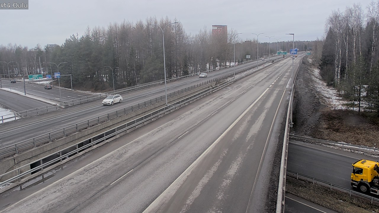 Weather Camera Image Road 4 Oulu, Oulu, Pohjois-Pohjanmaa