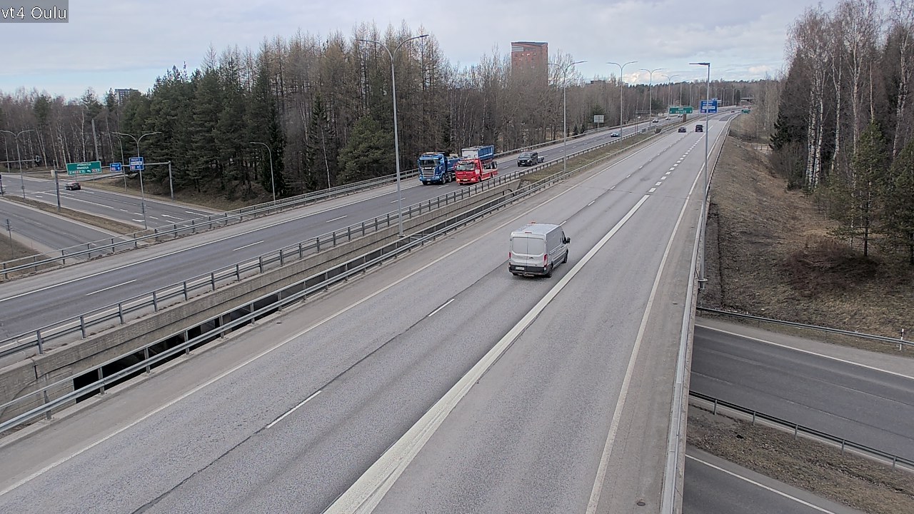 Kelikamerat Kuva Tie 4 Oulu, Oulu, Pohjois-Pohjanmaa