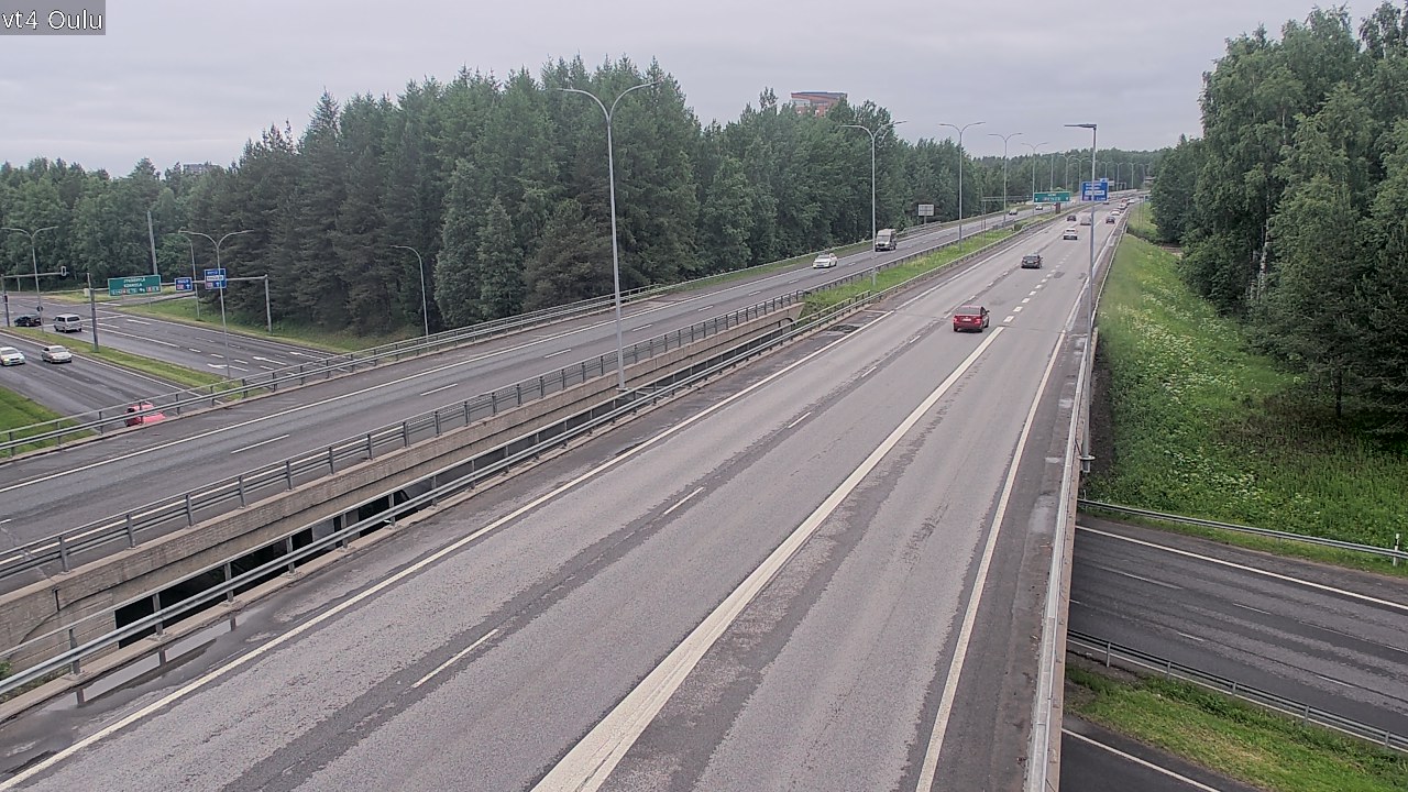 Kelikamerat Kuva Tie 4 Oulu, Oulu, Pohjois-Pohjanmaa