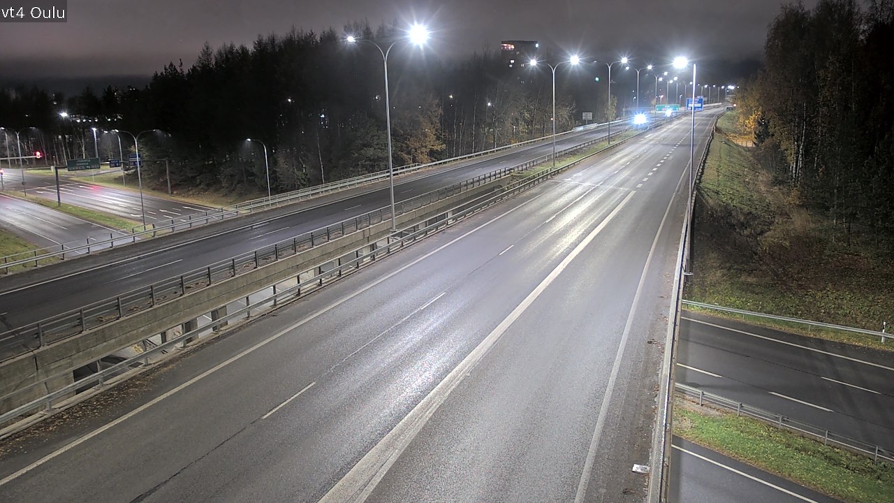 Kelikamerat Kuva Tie 4 Oulu, Oulu, Pohjois-Pohjanmaa