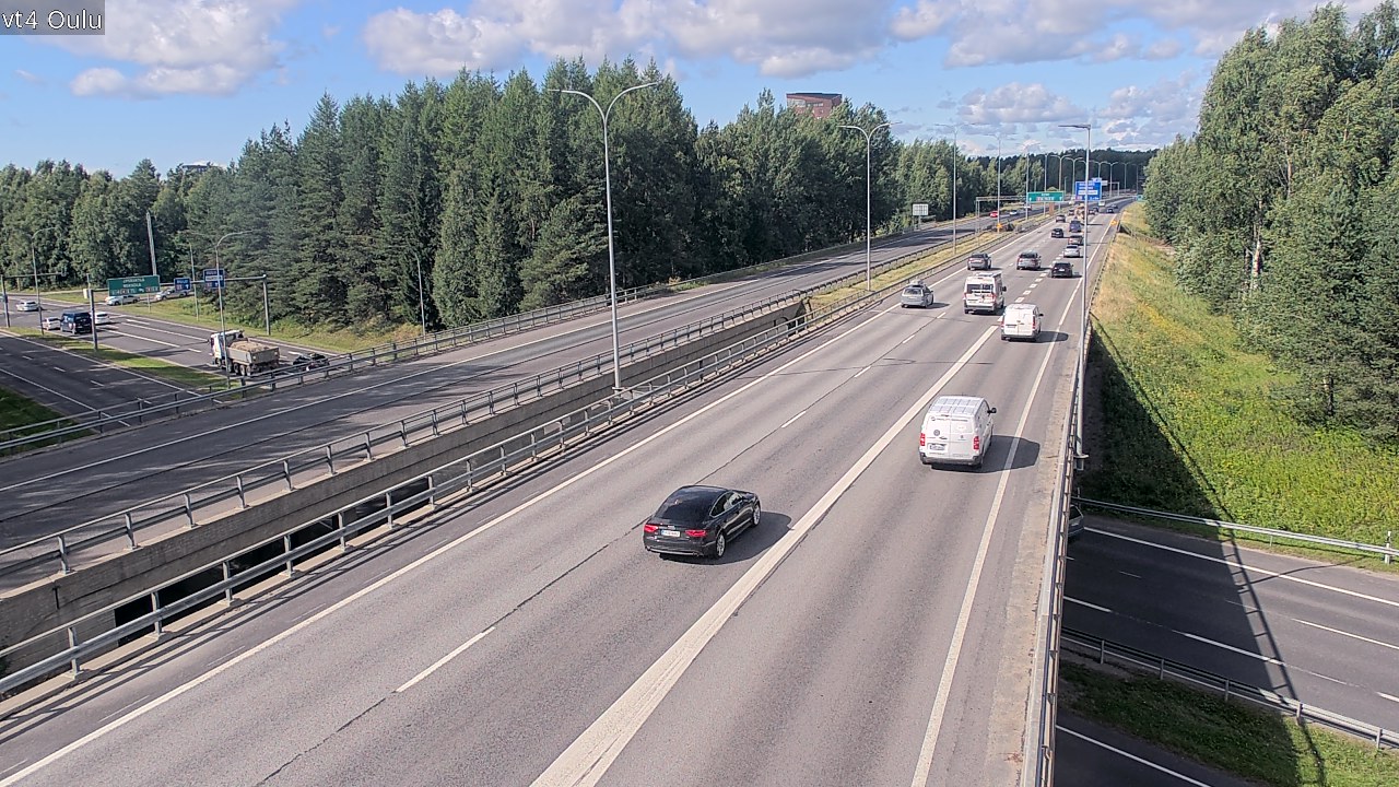 Kelikamerat Kuva Tie 4 Oulu, Oulu, Pohjois-Pohjanmaa