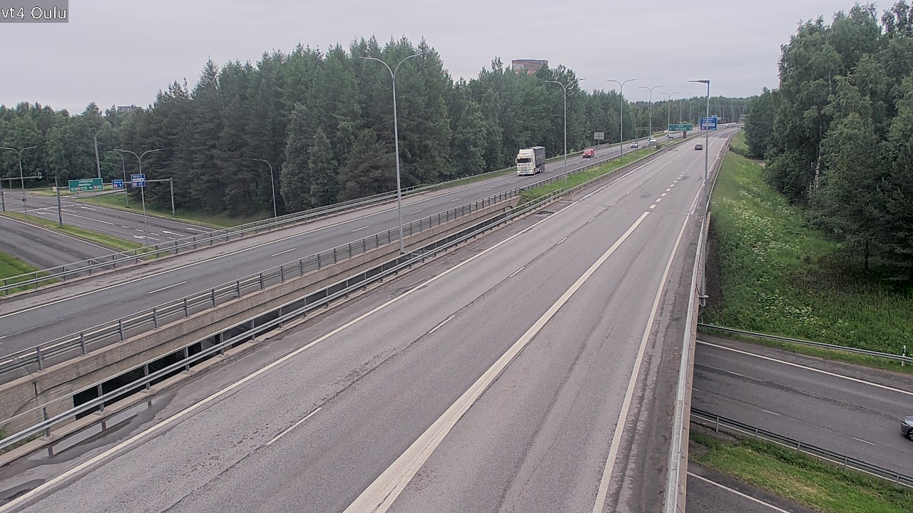 Kelikamerat Kuva Tie 4 Oulu, Oulu, Pohjois-Pohjanmaa