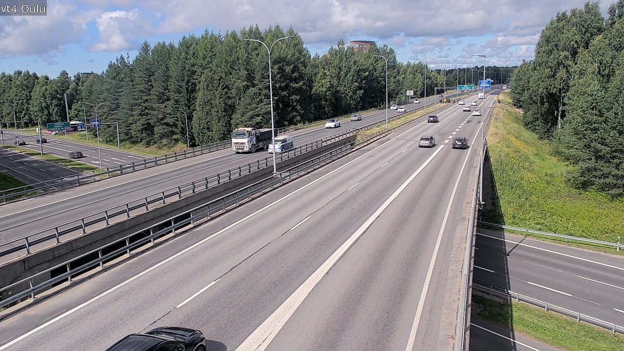 Kelikamerat Kuva Tie 4 Oulu, Oulu, Pohjois-Pohjanmaa