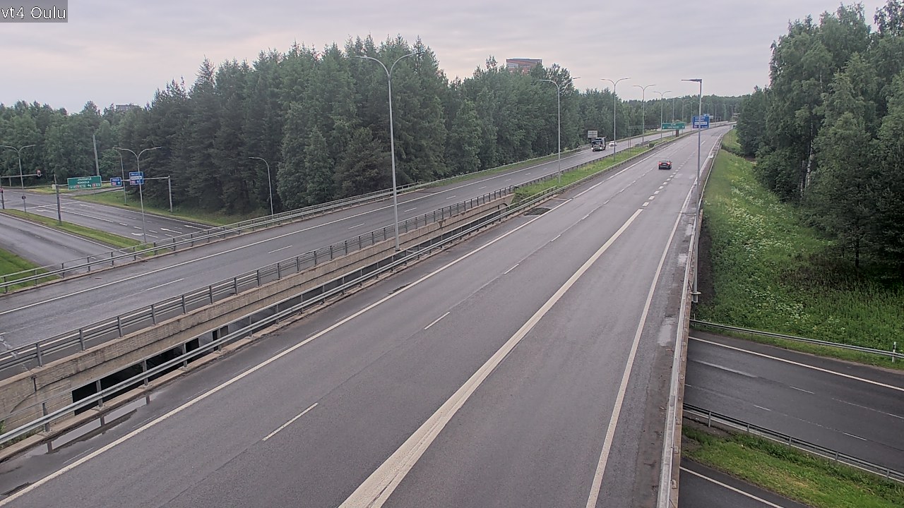Kelikamerat Kuva Tie 4 Oulu, Oulu, Pohjois-Pohjanmaa