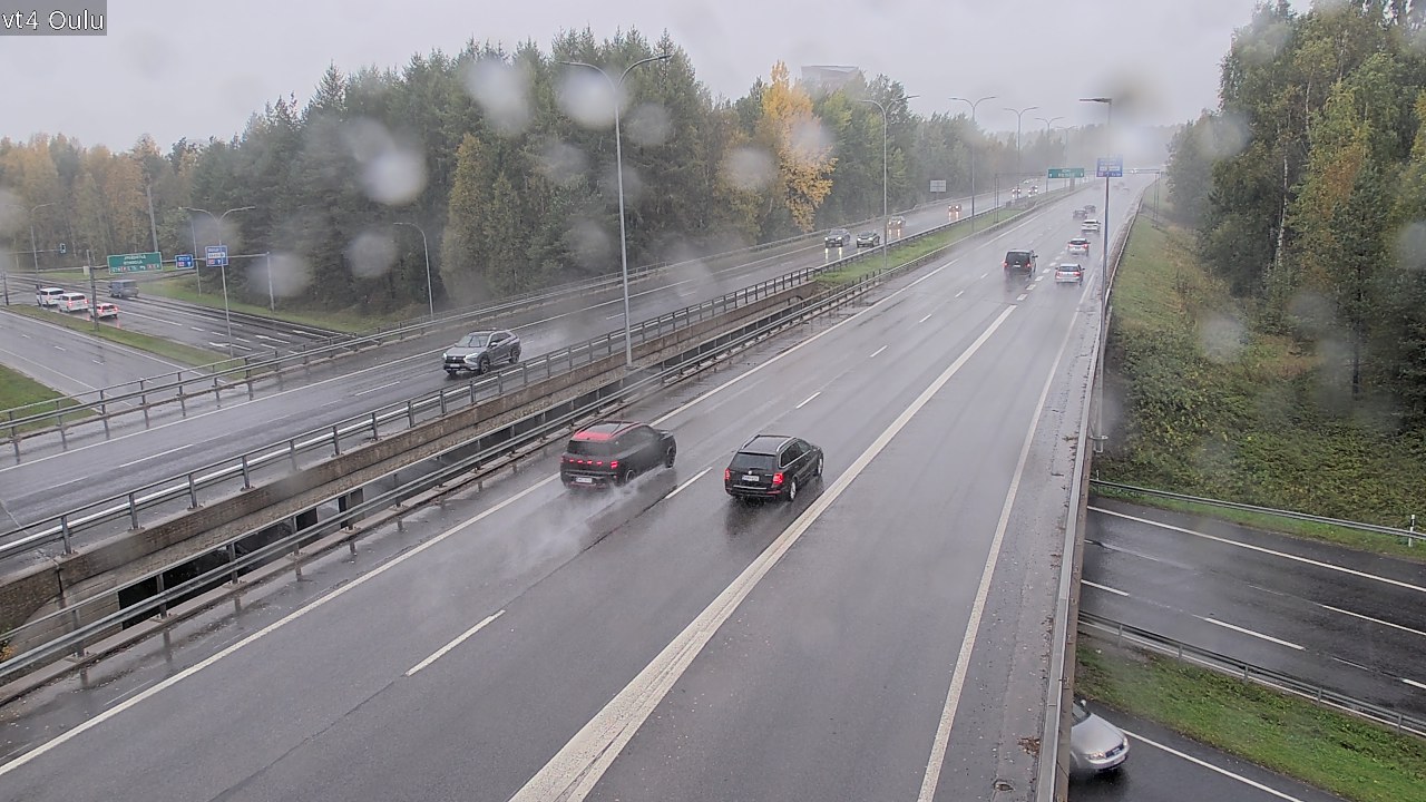 Weather Camera Image Road 4 Oulu, Oulu, Pohjois-Pohjanmaa