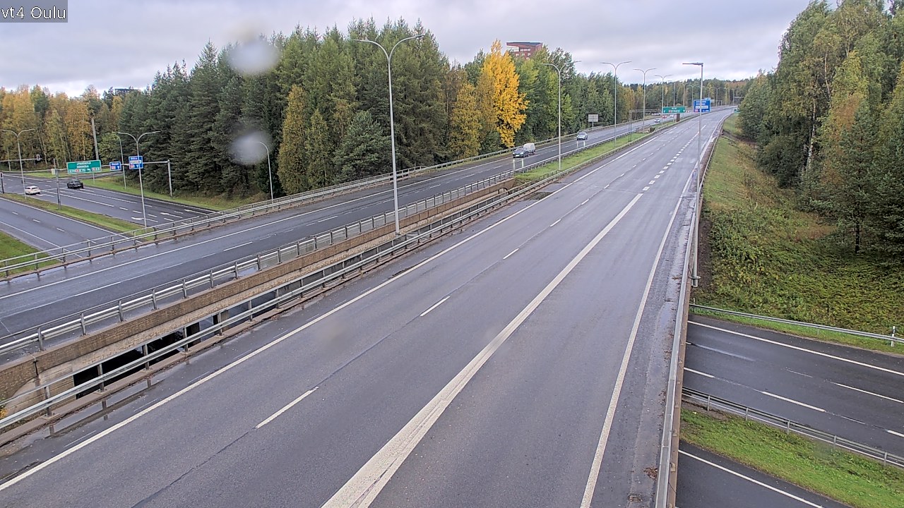 Weather Camera Image Road 4 Oulu, Oulu, Pohjois-Pohjanmaa