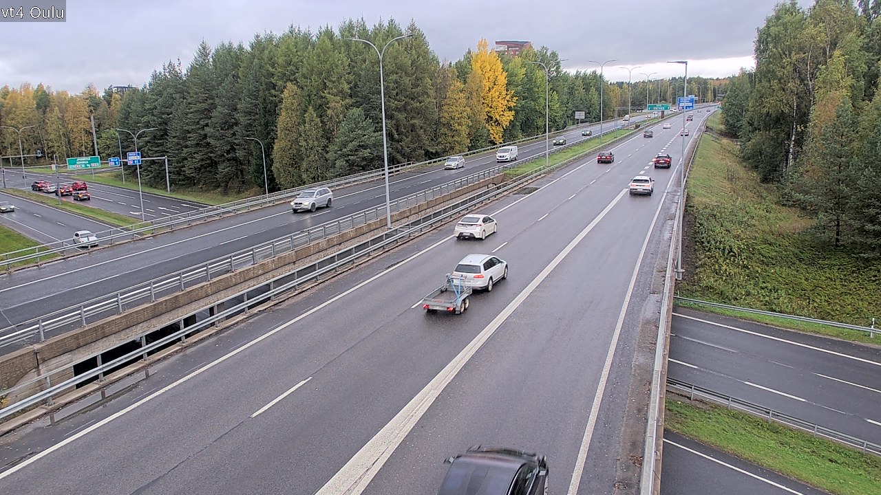 Weather Camera Image Road 4 Oulu, Oulu, Pohjois-Pohjanmaa
