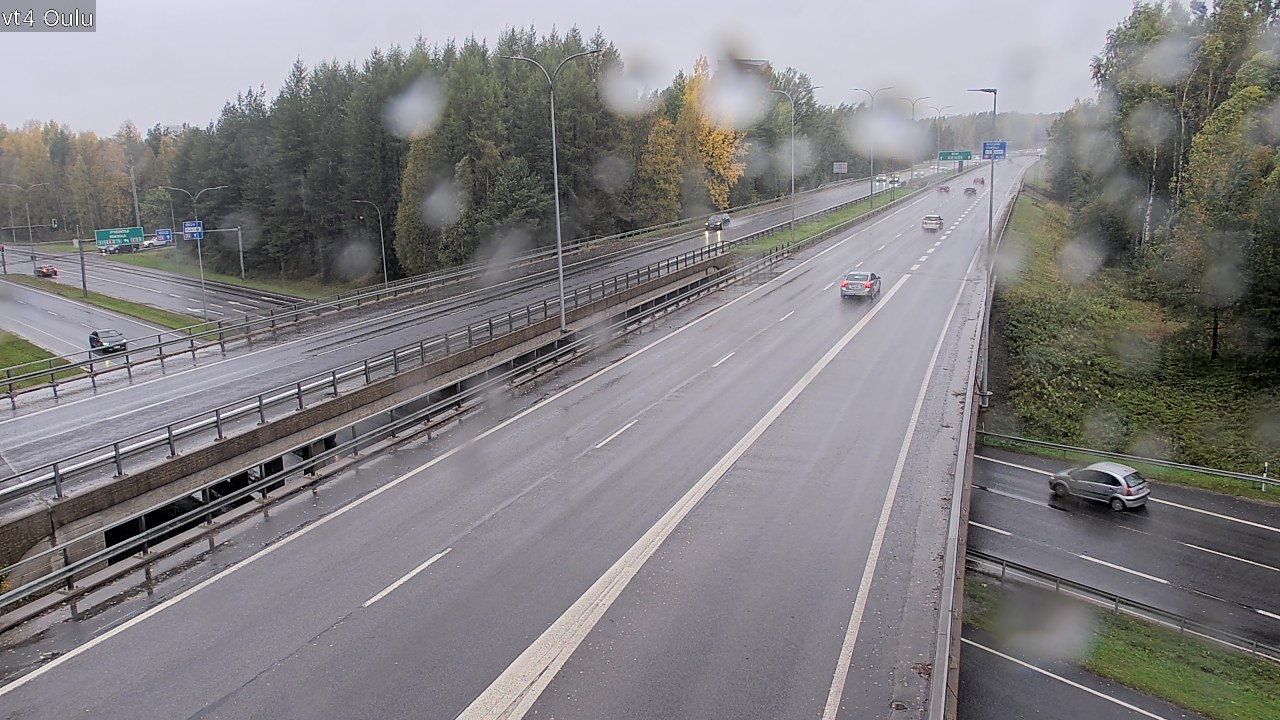 Weather Camera Image Road 4 Oulu, Oulu, Pohjois-Pohjanmaa