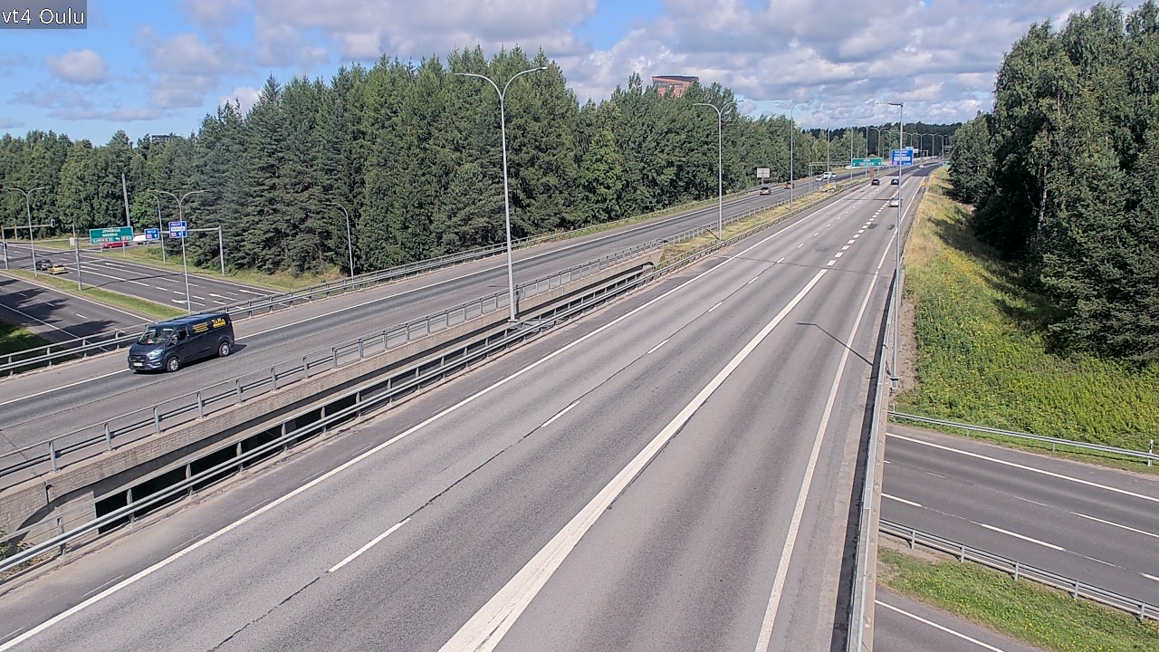 Kelikamerat Kuva Tie 4 Oulu, Oulu, Pohjois-Pohjanmaa
