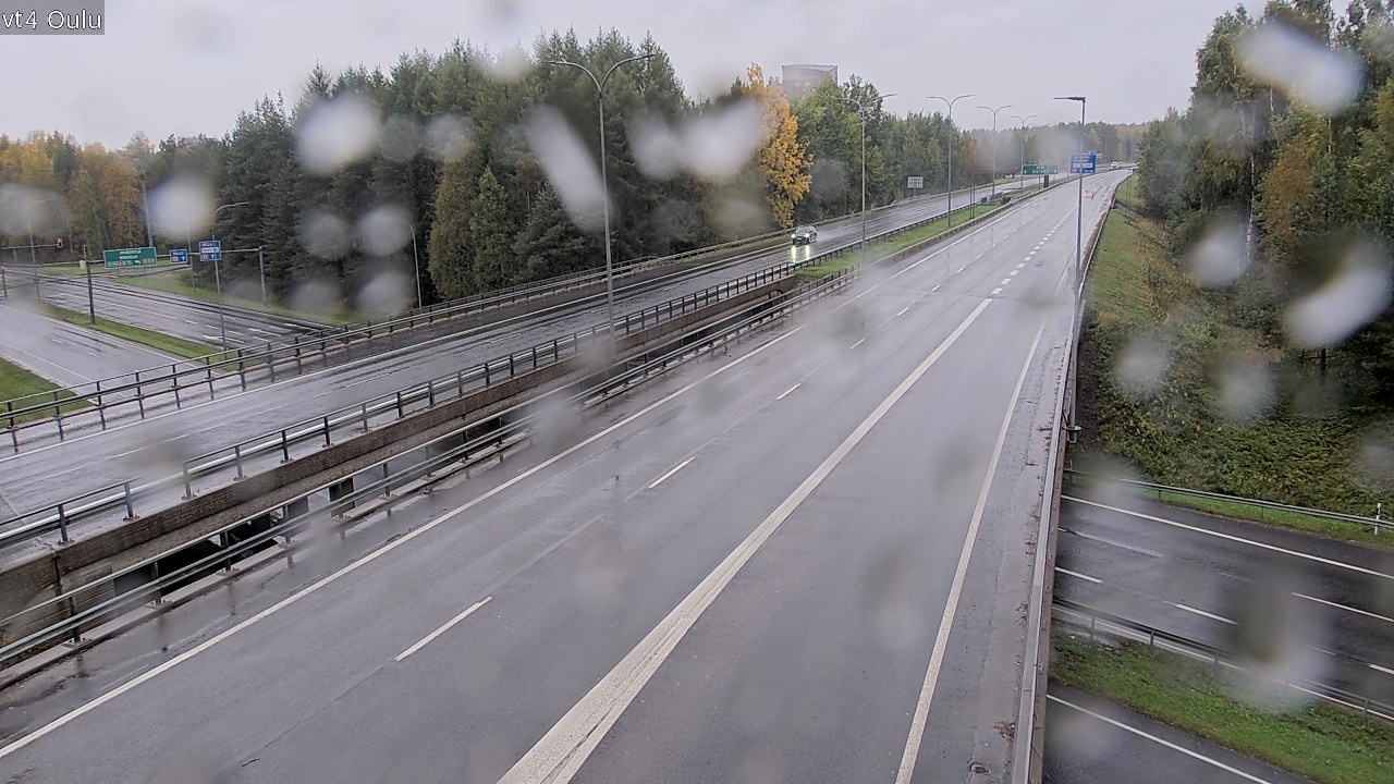 Weather Camera Image Väg 4 Uleåborg, Oulu, Pohjois-Pohjanmaa