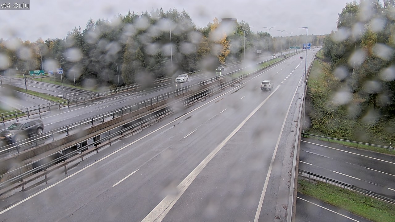 Weather Camera Image Väg 4 Uleåborg, Oulu, Pohjois-Pohjanmaa