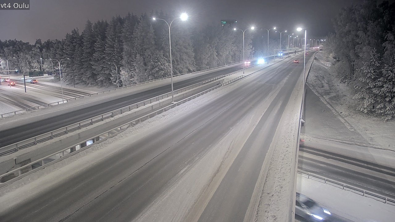 Weather Camera Image Road 4 Oulu, Oulu, Pohjois-Pohjanmaa
