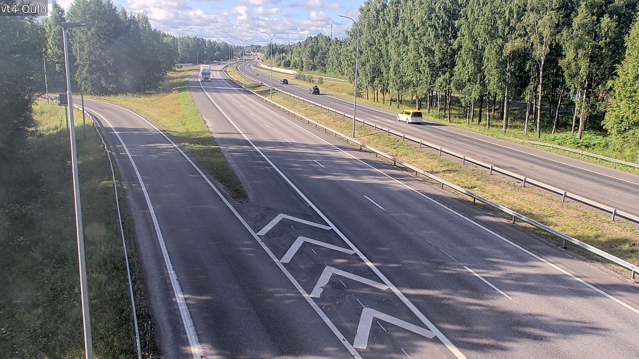 Kelikamerat Kuva Tie 4 Oulu, Oulu, Pohjois-Pohjanmaa