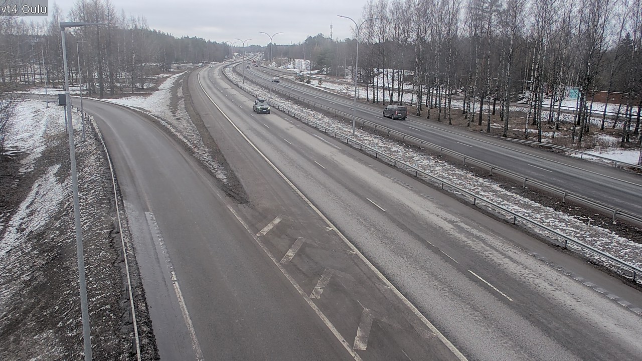 Weather Camera Image Road 4 Oulu, Oulu, Pohjois-Pohjanmaa