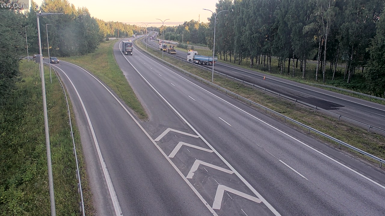 Kelikamerat Kuva Tie 4 Oulu, Oulu, Pohjois-Pohjanmaa