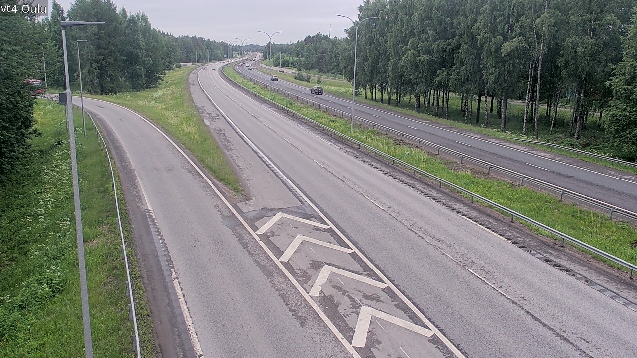 Kelikamerat Kuva Tie 4 Oulu, Oulu, Pohjois-Pohjanmaa