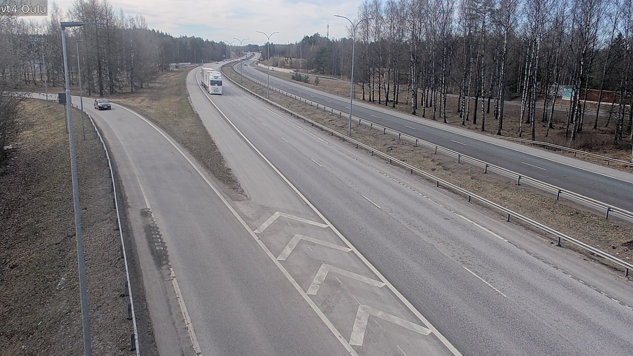 Kelikamerat Kuva Tie 4 Oulu, Oulu, Pohjois-Pohjanmaa