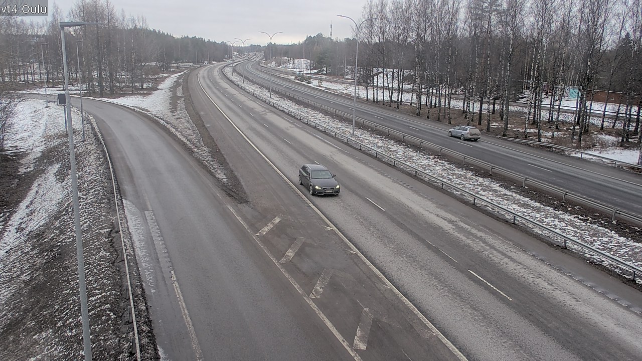 Weather Camera Image Road 4 Oulu, Oulu, Pohjois-Pohjanmaa