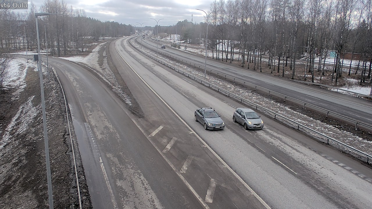 Weather Camera Image Road 4 Oulu, Oulu, Pohjois-Pohjanmaa