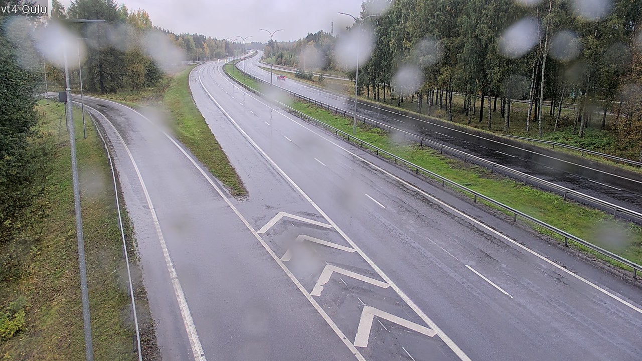 Weather Camera Image Road 4 Oulu, Oulu, Pohjois-Pohjanmaa