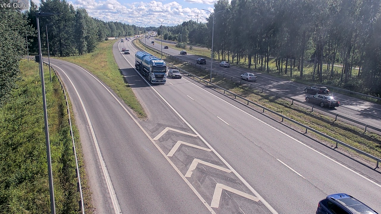 Kelikamerat Kuva Tie 4 Oulu, Oulu, Pohjois-Pohjanmaa