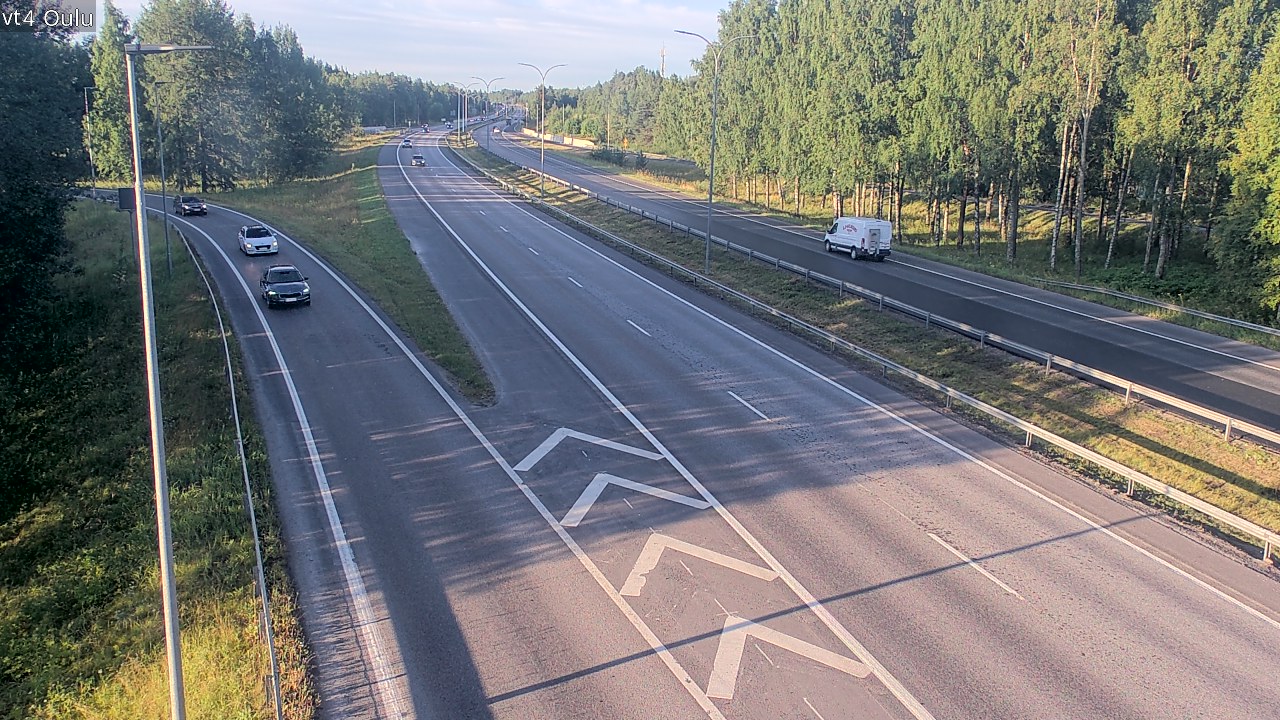 Weather Camera Image Road 4 Oulu, Oulu, Pohjois-Pohjanmaa