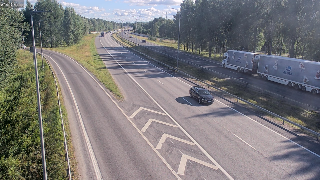 Kelikamerat Kuva Tie 4 Oulu, Oulu, Pohjois-Pohjanmaa