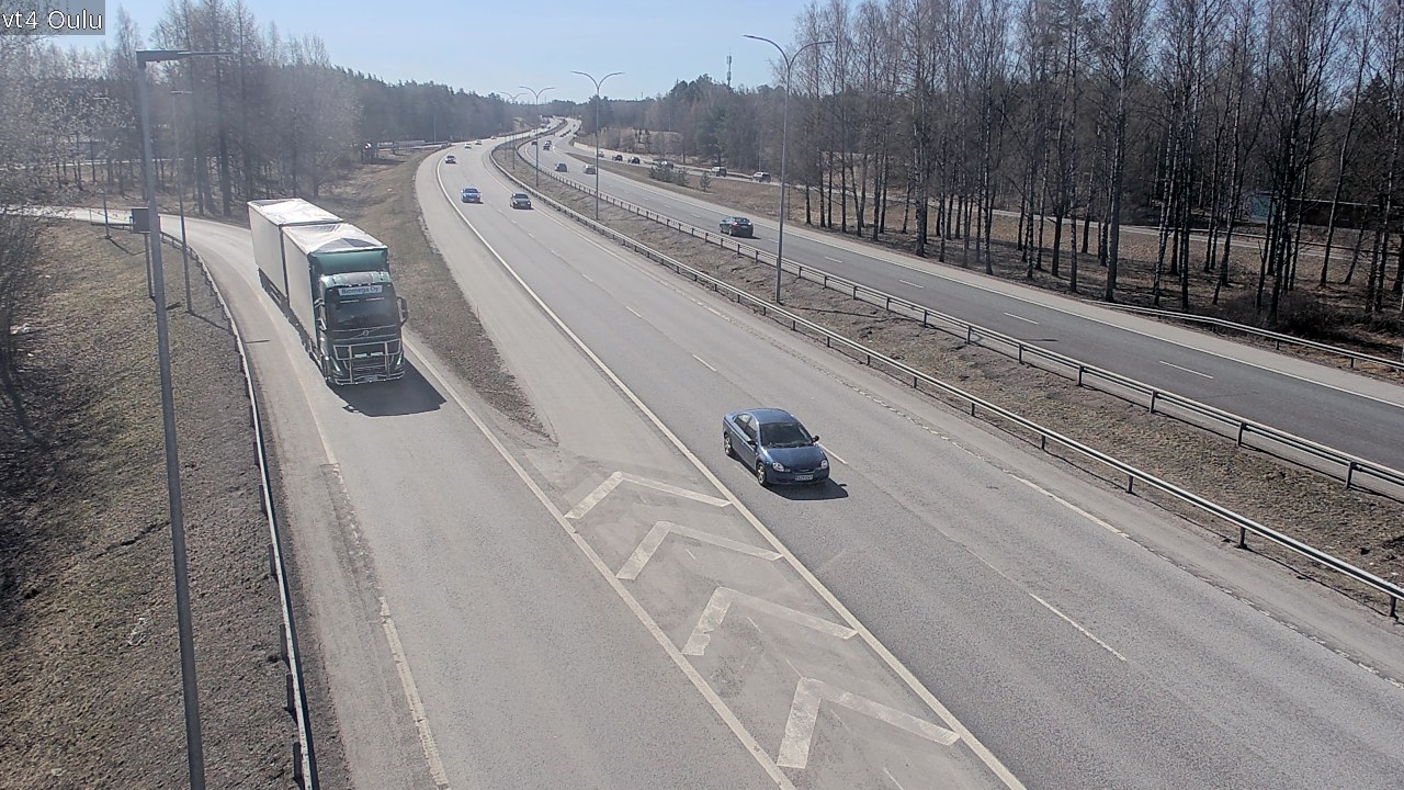 Kelikamerat Kuva Tie 4 Oulu, Oulu, Pohjois-Pohjanmaa