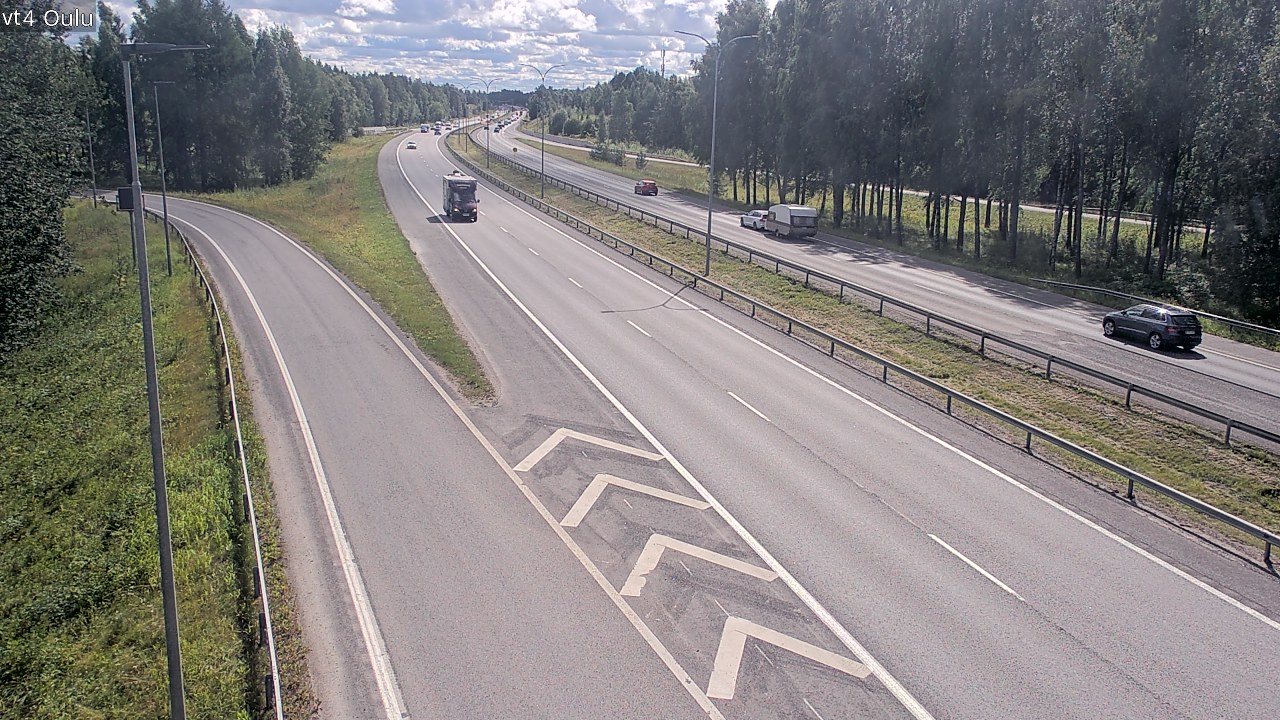 Kelikamerat Kuva Tie 4 Oulu, Oulu, Pohjois-Pohjanmaa