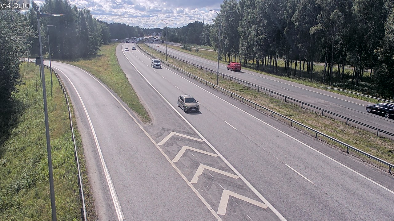 Kelikamerat Kuva Tie 4 Oulu, Oulu, Pohjois-Pohjanmaa