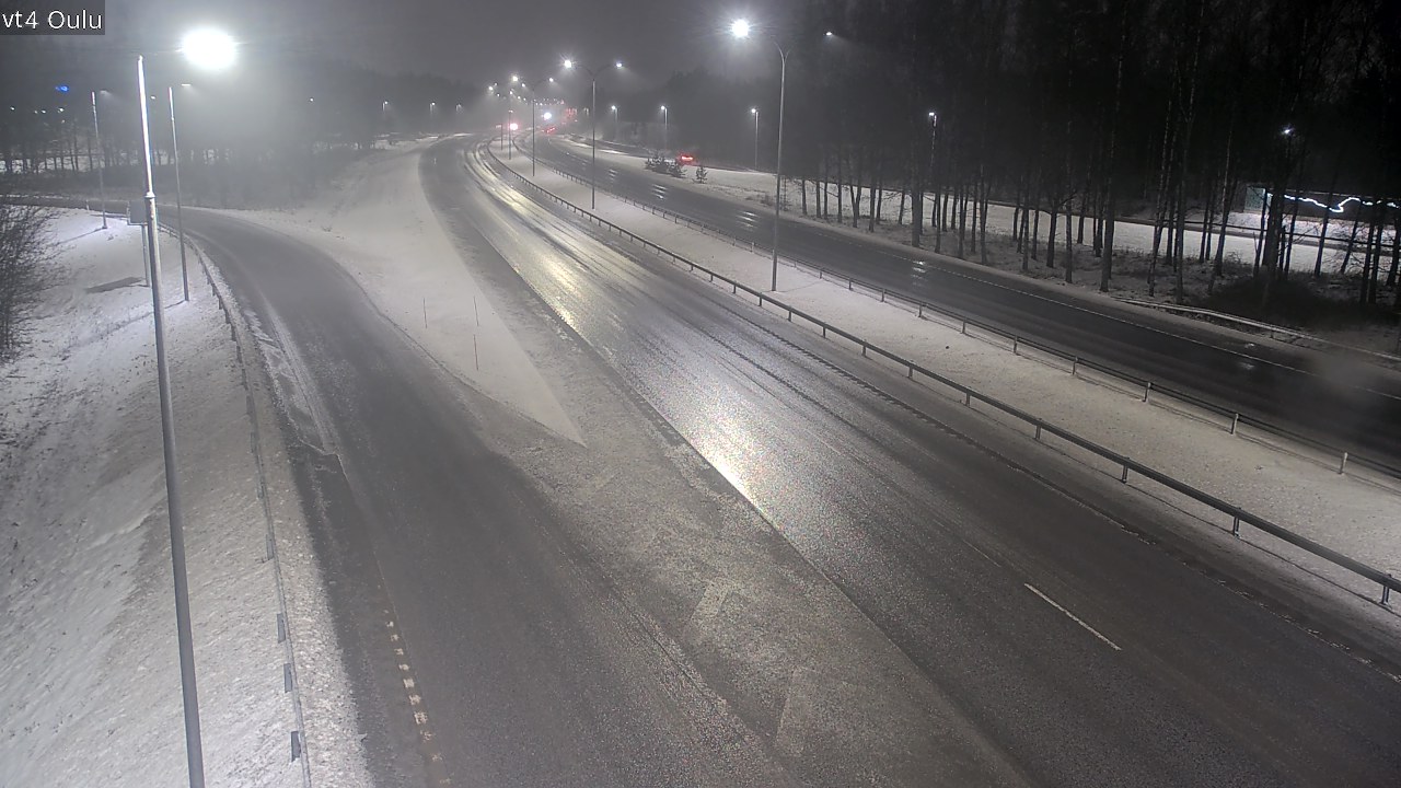 Weather Camera Image Väg 4 Uleåborg, Oulu, Pohjois-Pohjanmaa