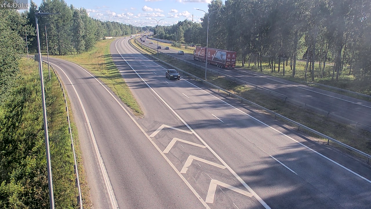 Kelikamerat Kuva Tie 4 Oulu, Oulu, Pohjois-Pohjanmaa