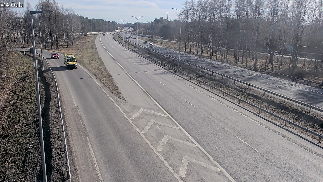 Kelikamerat Kuva Tie 4 Oulu, Oulu, Pohjois-Pohjanmaa