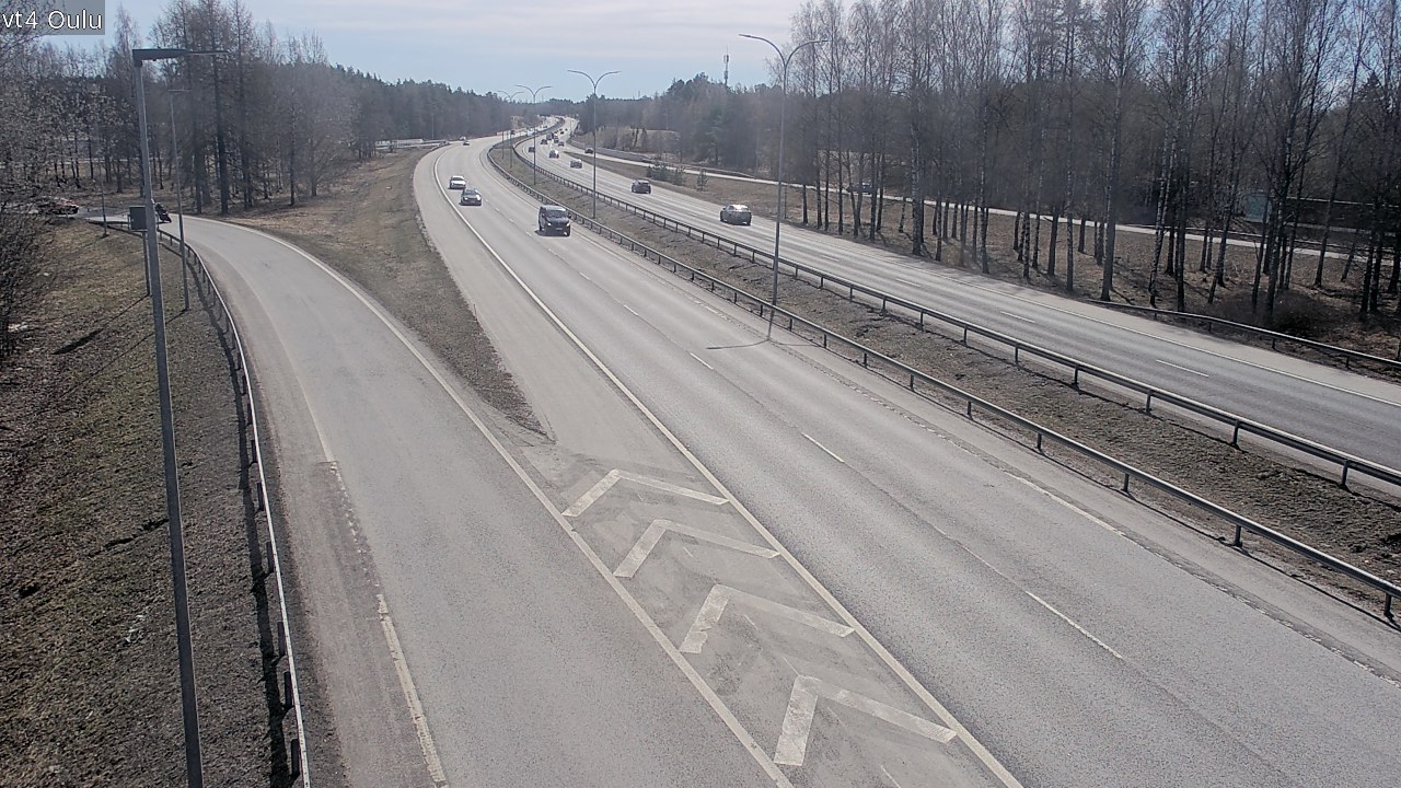 Kelikamerat Kuva Tie 4 Oulu, Oulu, Pohjois-Pohjanmaa