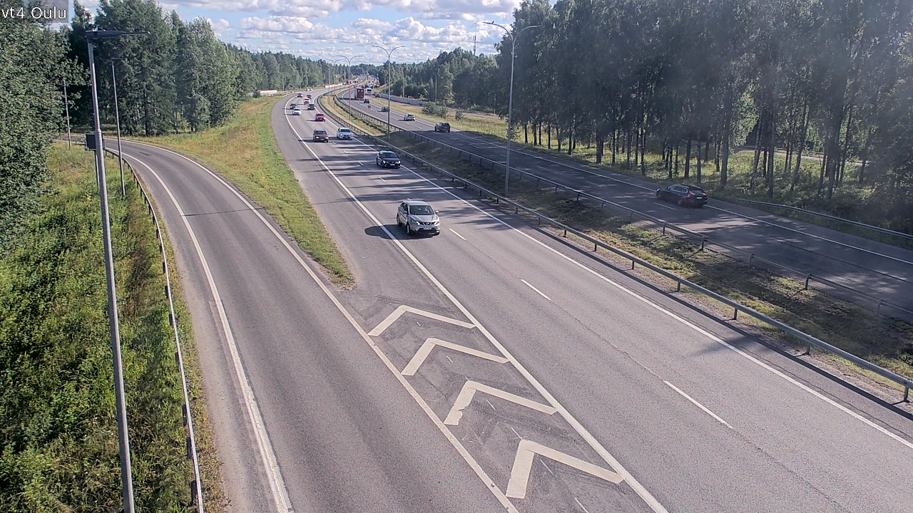 Kelikamerat Kuva Tie 4 Oulu, Oulu, Pohjois-Pohjanmaa