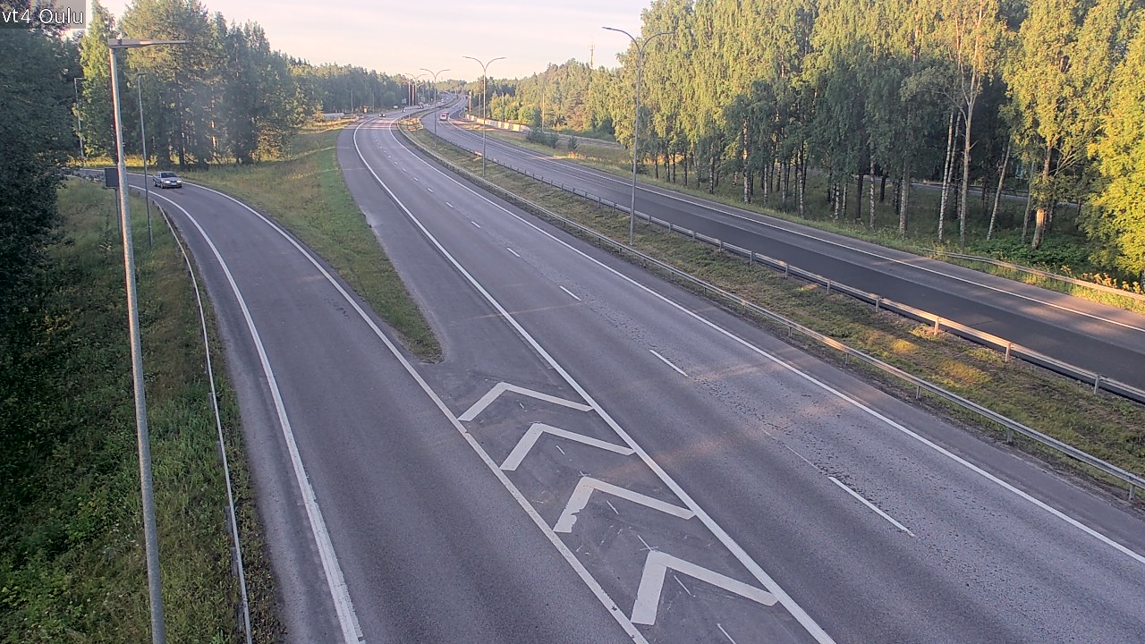 Kelikamerat Kuva Tie 4 Oulu, Oulu, Pohjois-Pohjanmaa