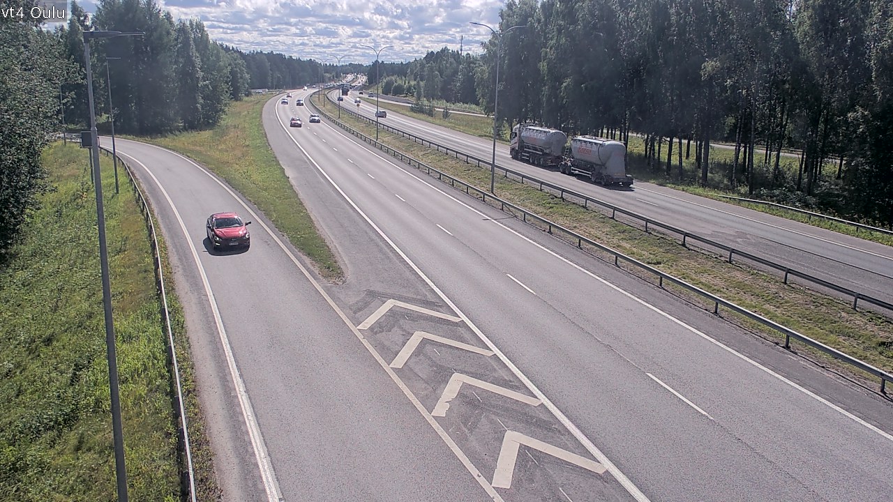 Kelikamerat Kuva Tie 4 Oulu, Oulu, Pohjois-Pohjanmaa