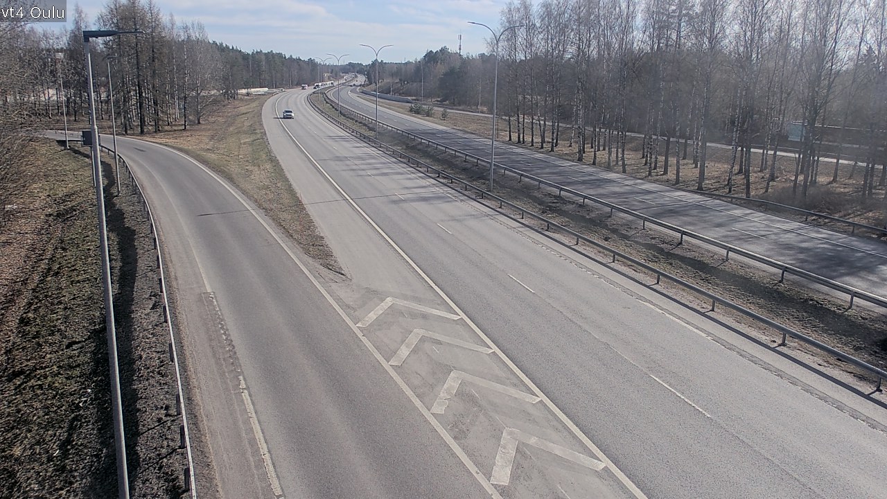 Kelikamerat Kuva Tie 4 Oulu, Oulu, Pohjois-Pohjanmaa