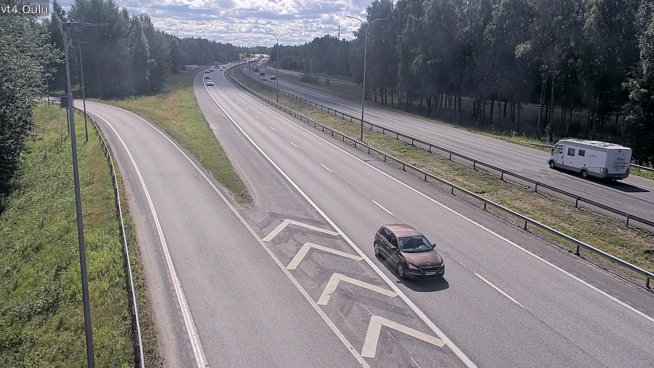 Kelikamerat Kuva Tie 4 Oulu, Oulu, Pohjois-Pohjanmaa