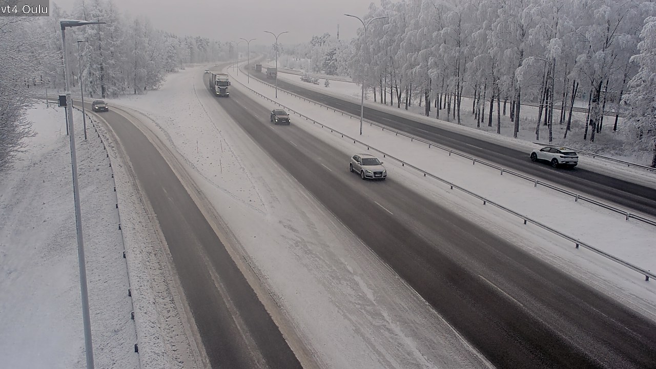 Weather Camera Image Road 4 Oulu, Oulu, Pohjois-Pohjanmaa