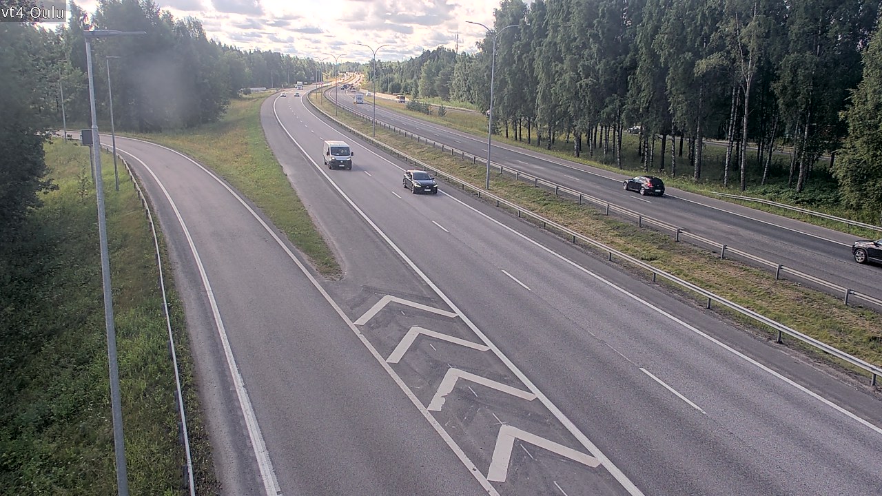 Kelikamerat Kuva Tie 4 Oulu, Oulu, Pohjois-Pohjanmaa