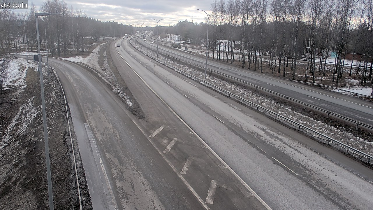 Weather Camera Image Road 4 Oulu, Oulu, Pohjois-Pohjanmaa