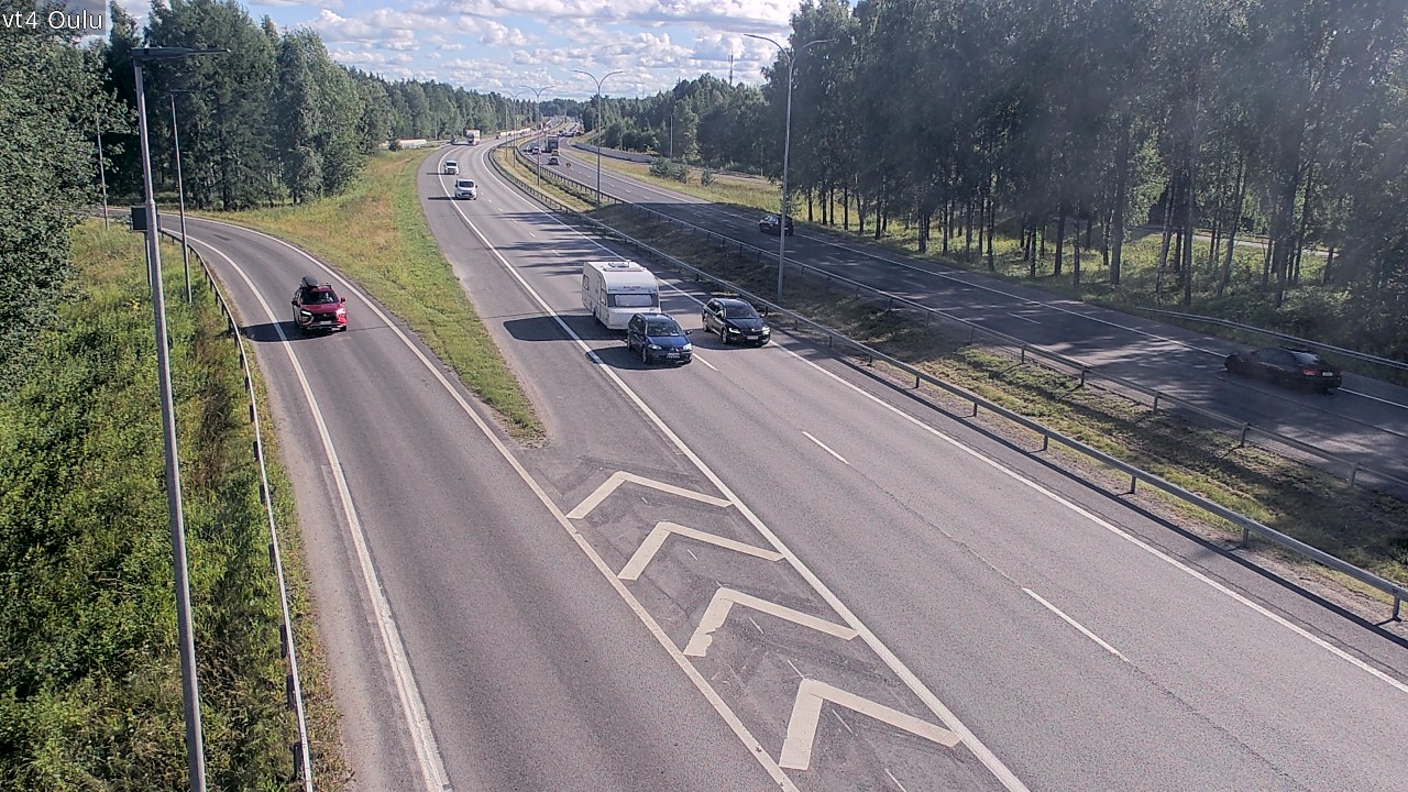 Kelikamerat Kuva Tie 4 Oulu, Oulu, Pohjois-Pohjanmaa