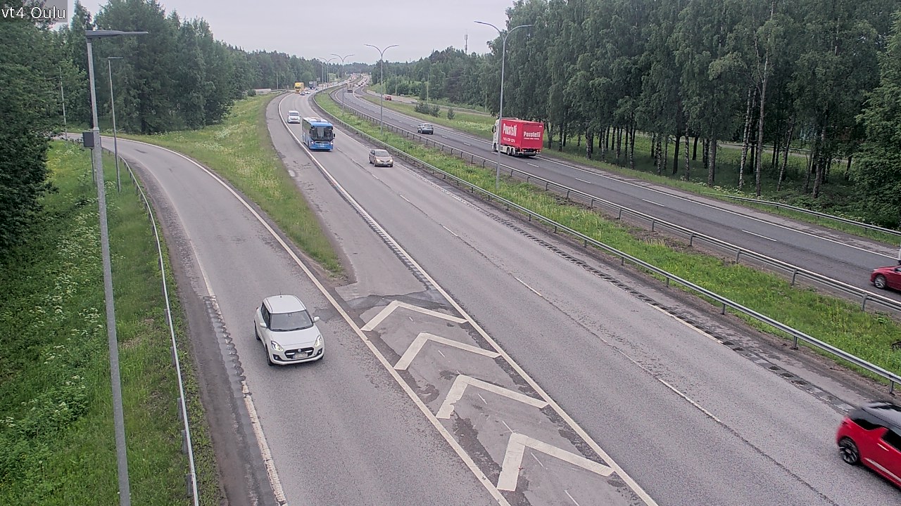 Kelikamerat Kuva Tie 4 Oulu, Oulu, Pohjois-Pohjanmaa