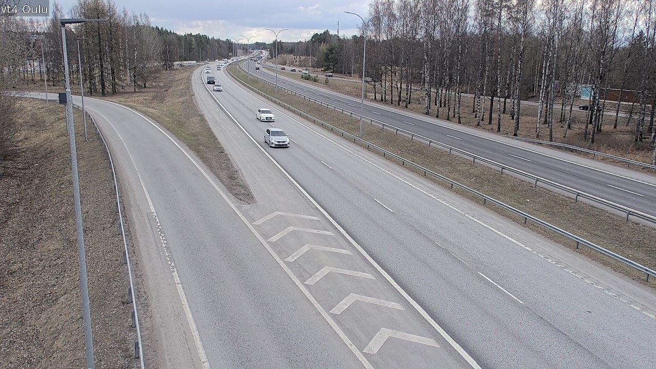 Weather Camera Image Road 4 Oulu, Oulu, Pohjois-Pohjanmaa